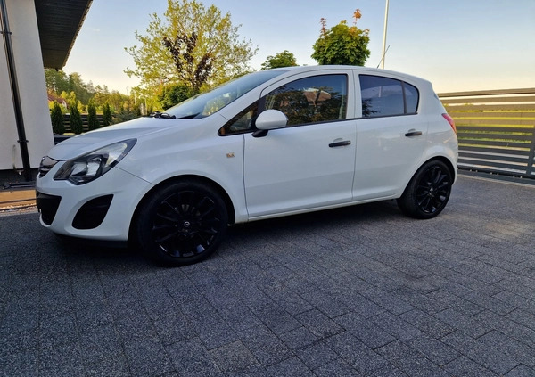 Opel Corsa cena 22500 przebieg: 223539, rok produkcji 2014 z Oborniki małe 121